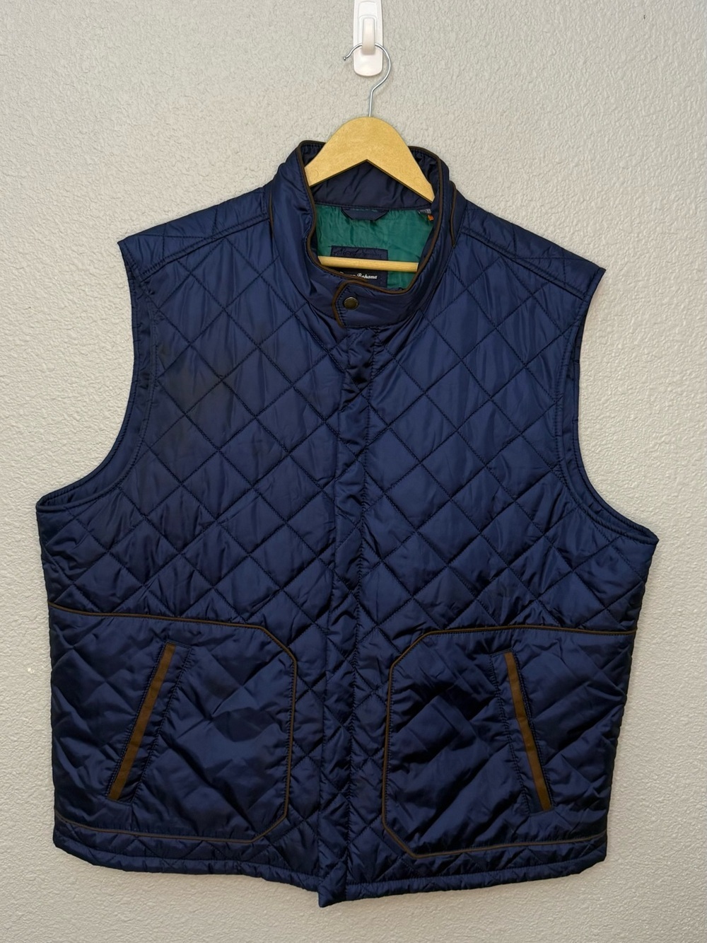 Tommy Bahama | Quilted Vest Jacket | Navy | Size XXL